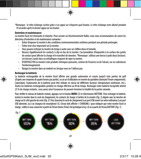 Bushnell Golf Excel Gps Rangefinder Watch User Manual